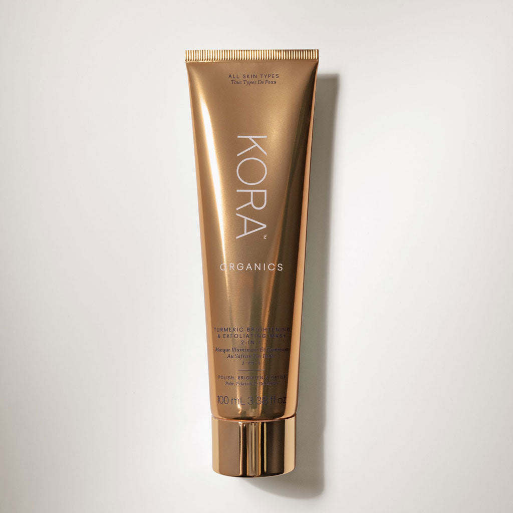KORA Organics -TURMERIC BRIGHTENING & EXFOLIATING MASK (100 ML)